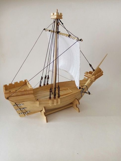 Как сделать модель корабля