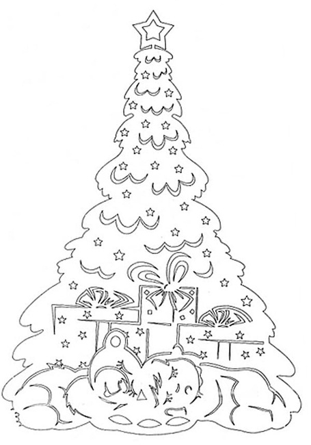 Украшаем окна и елку к Новому году снежинками из бумаги