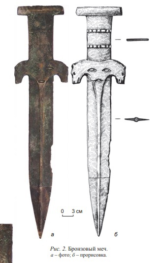 Скифский меч 6. Вооружение скифов.