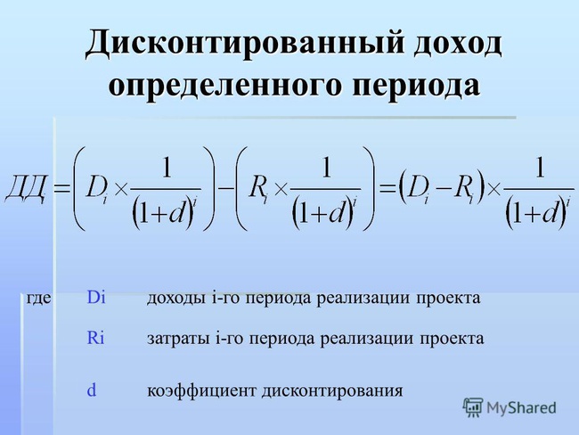 Инвестиционный проект является прибыльным если значение чистого дисконтированного дохода npv